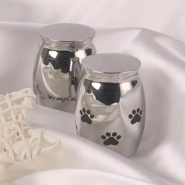 Paw Prints Funeral Keepsake Memory